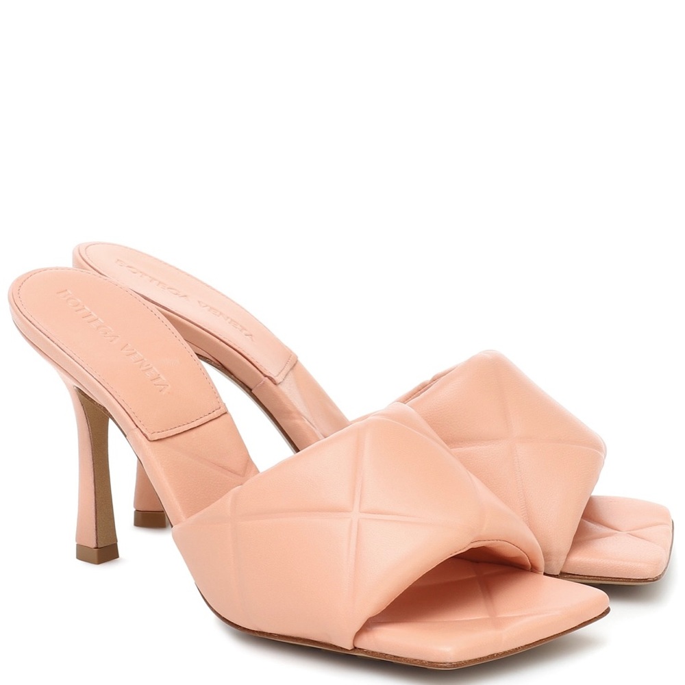 Bottega Lido Sandals Peach